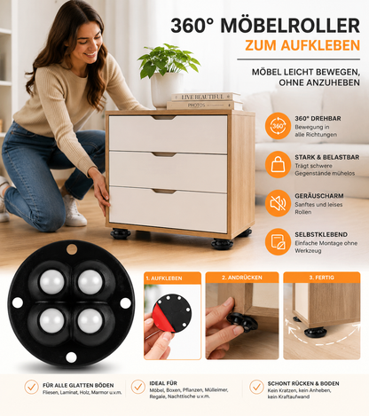 360° MÖBELROLLER